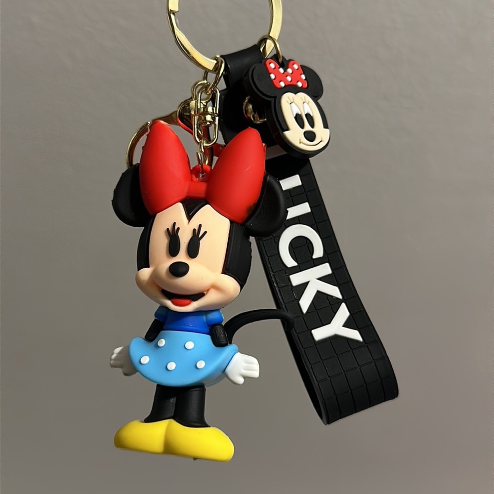 Minnie Mouse 3D Keychain